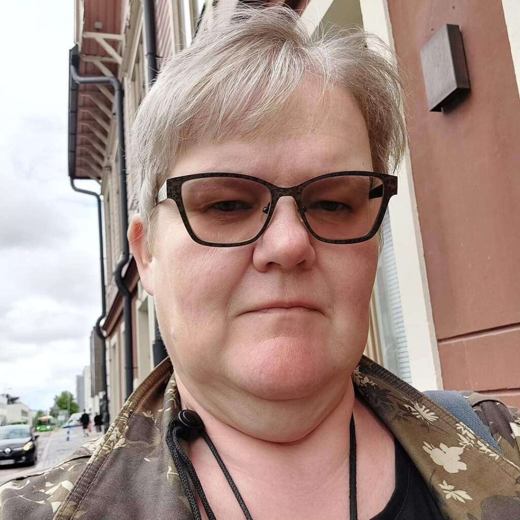 LGFI Henkilökunnan jäsen Minna Huoponen